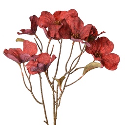 [5PL0112R] Artificial Flower Red 12x8x72 cm