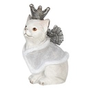 Image de décoration Chat Gris 17x15x28 cm