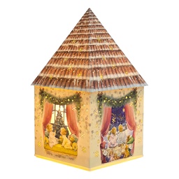 [67045] Decoratie huis met LED 11x11x21 cm / 3xAA