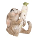 Décoration des Lapin Beige 6x5x7 cm