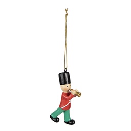 [6PR4918] Decoratie hanger soldaatje 4x2x8 cm