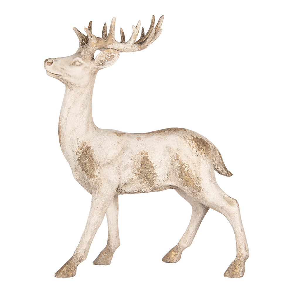 Decoratie hert 57x26x74 cm