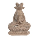 Decoration Frog Brown 27x17x37 cm