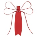 Candle Holder Red 19x15x20 cm