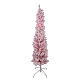 [50899L] Arbre de Noël artificiel Rose Blanc 50x50x180 cm