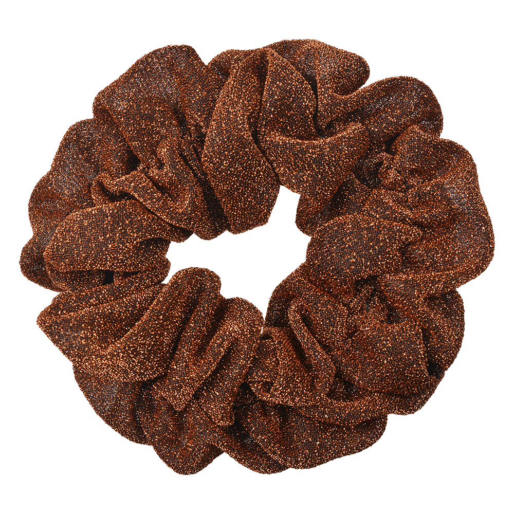 Haarelastiekje Ø 10 cm bruin