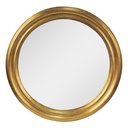 Specchio da Parete Oro Ø 59x7 cm