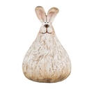 Deko Kaninchen Beige 10x9x14 cm