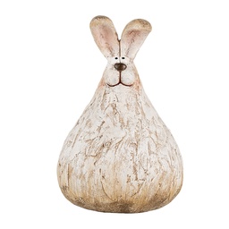 [6PR5268] Décoration des Lapin Beige 10x9x14 cm