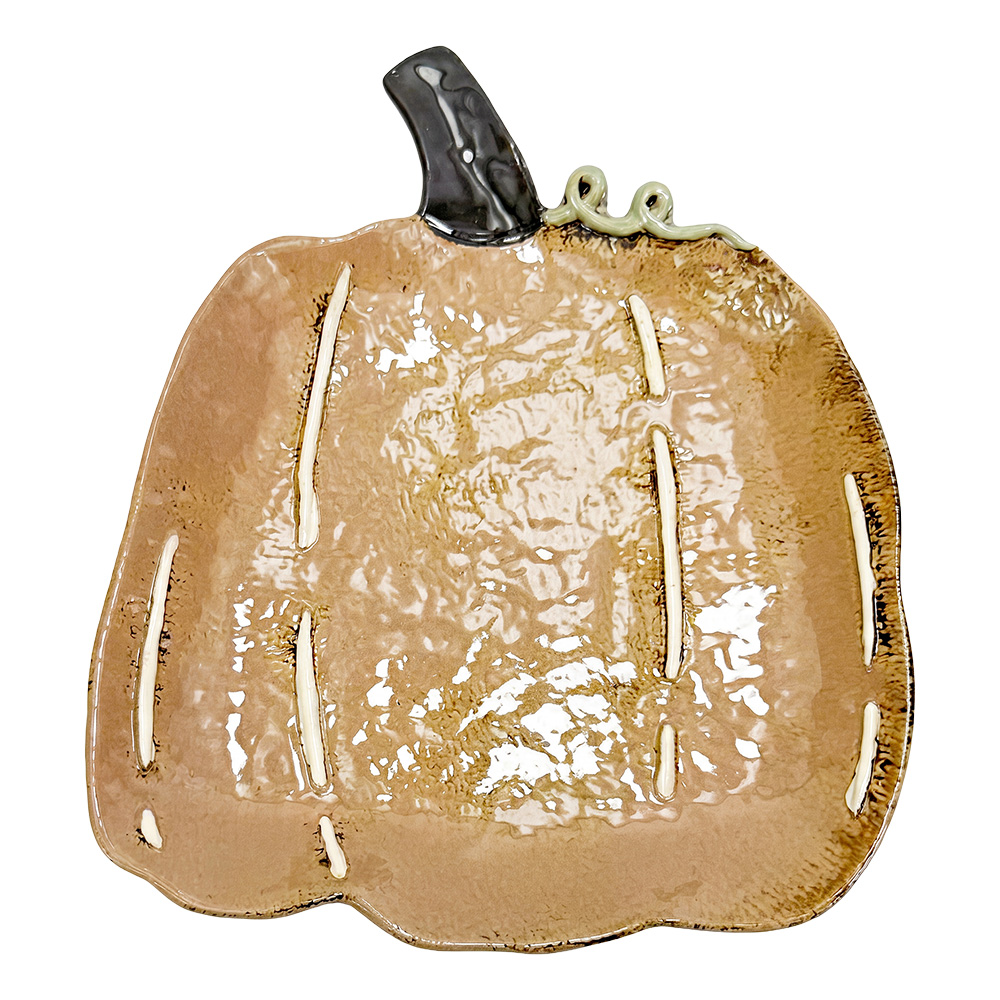 Decorative bowl Beige 26x21x3 cm
