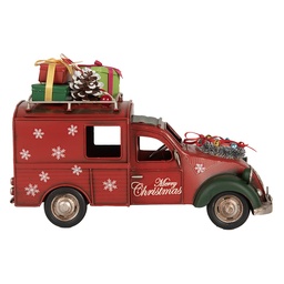 [6Y5881] Modèle de décoration Voiture Rouge Vert 26x11x17 cm