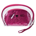 Toiletry Bag Women Pink (set 2) 24x15 / 19x12 cm
