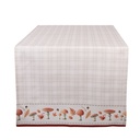 Runner da Tavola Beige Marrone 50x140 cm