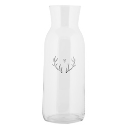 [NWVGL0001] Caraffa Trasparente Ø 9x25 cm / 1000 ml