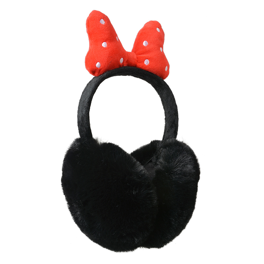 Ear Muffs Black Red