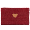 Zerbino Rosso Marrone 75x45x1 cm