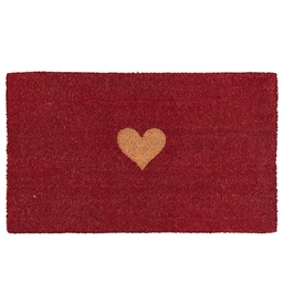[MC126] Paillasson intérieur Rouge Marron 75x45x1 cm