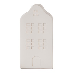 [6LMP818] Veilleuse Chalet LED Blanc 8x9x17 cm