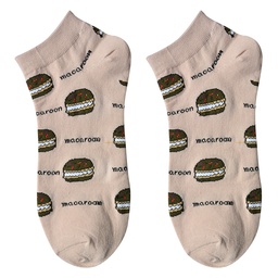 [JZSSK0030] Chaussettes Beige Vert 36-41