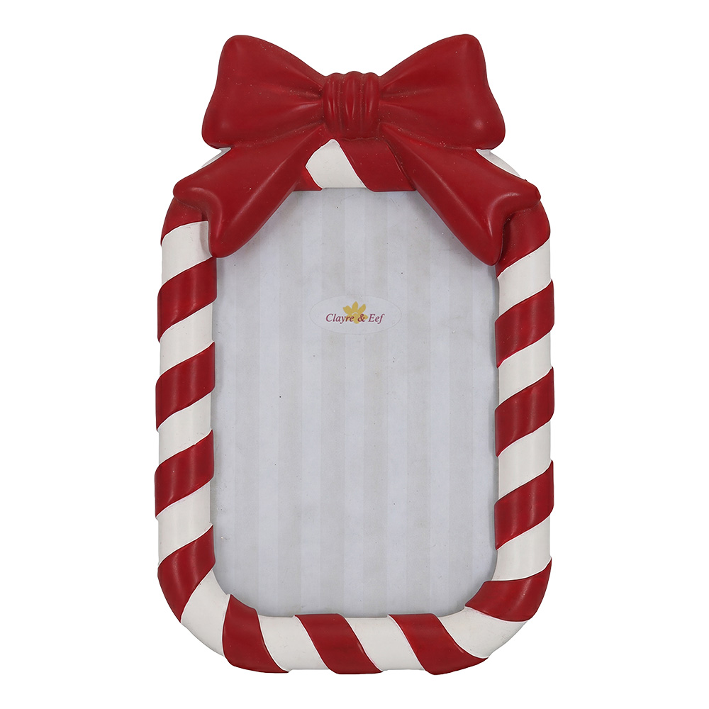 Cornice Foto Rosso Bianco 13x2x21 cm / 10x15 cm
