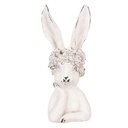 Decorativa Coniglio Bianco 20x17x45 cm