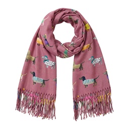 [JZSC0883] Schal Damen Rosa 70x180 cm