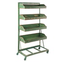 Scaffale per Magazzino Verde 71x40x133 cm
