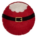 Felt bowl Santa Claus Red White Ø 18x4 cm