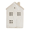 Décoration Maison avec LED Blanc Beige 8x5x12 cm