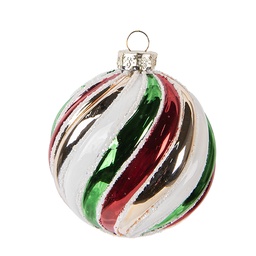 [6GL5174] Kerstbal Ø 8x8 cm