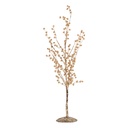 Arbre de décoration Couleur or 9x9x46 cm