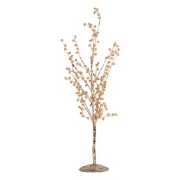 [66634] Albero di decorazione Color oro 9x9x46 cm