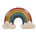 Vaso Porta Pianta Rosso Multicolore 26x9x16 cm