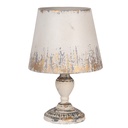 Lampe de table Beige Gris Ø 32x47 cm E27/max 1x60W