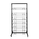 Display für Türmatten Schwarz 83x40x180 cm