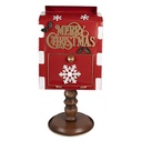 Cassetta Postale Rosso Marrone 27x22x51 cm