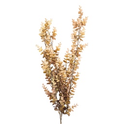 [5PL0352BE] Decorative Artificial Branch Beige Green 90 cm