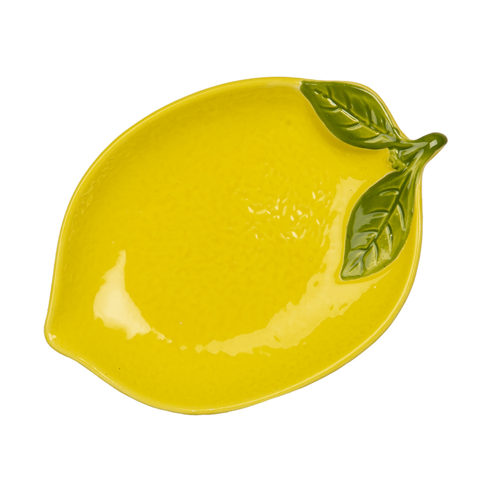Schale Gelb 15x11x2 cm