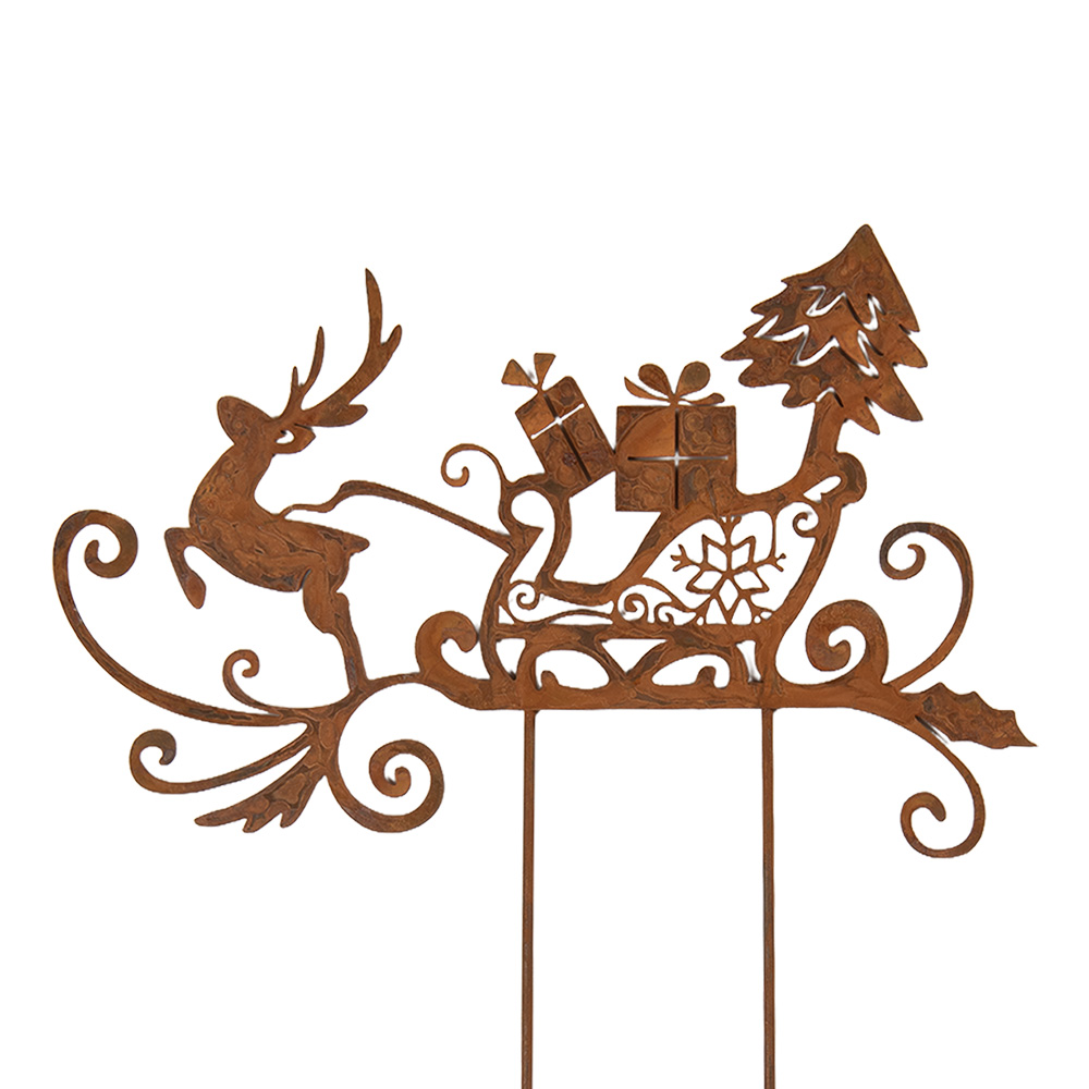 Spuntone da Giardino Slitta Marrone 19x1x45 cm