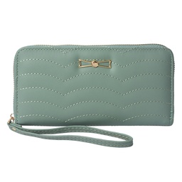 [JZWA0171GR] Portemonnee 19x10 cm groen
