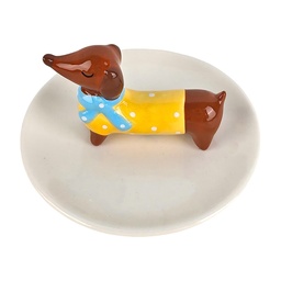 [6CE2457] Schaaltje hond Ø 13x7 cm
