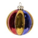 Weihnachtskugel Mehrfarbig Ø 8x8 cm