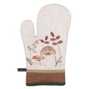 Gant de cuisine Beige Marron 18x30 cm