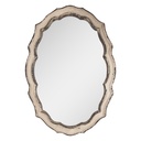 Wall Mirror Beige Brown 52x3x75 cm