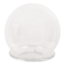 Cloche en Verre Transparent Ø 15x16 cm