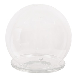 [6GL4446] Glasglocke Transparent Ø 15x16 cm