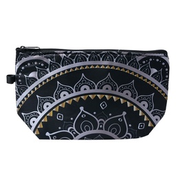 [JZTB0044] Toiletry Bag Women Black, Green 22x13x18 cm