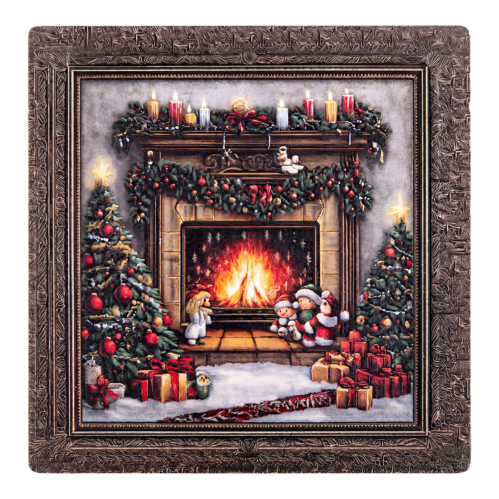 Sottobicchiere Marrone 11x11x1 cm