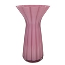 Vase Glas Rosa Ø 14x23 cm