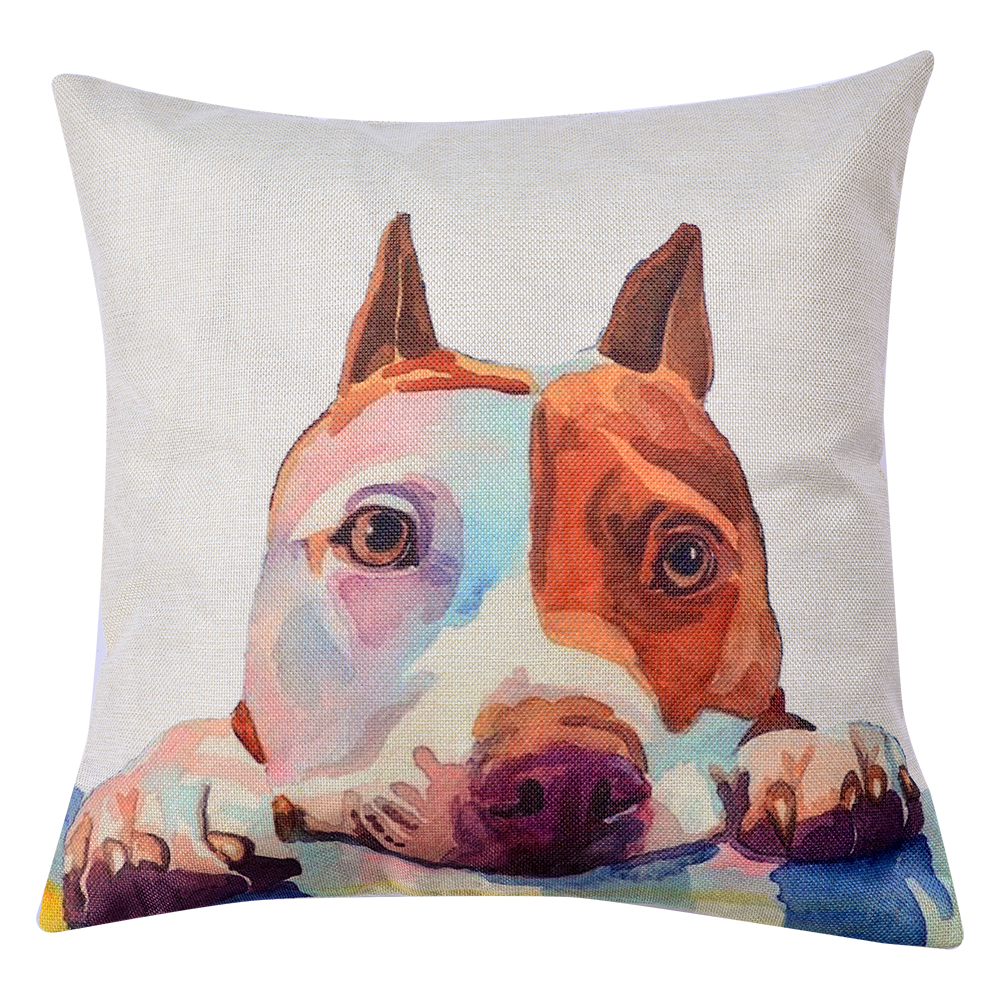 Federe Cuscini Bianco, Marrone, Lilla 43x43 cm